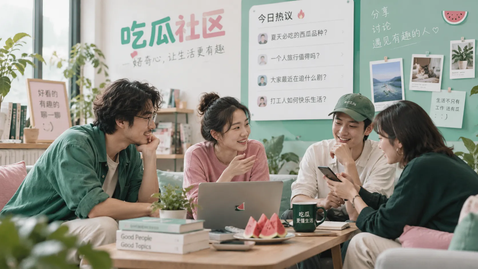 吃瓜社区主题索引页面
